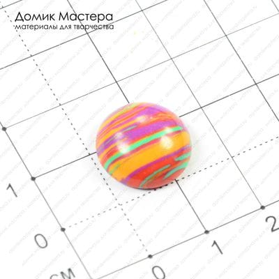 K-K-000320 - кабошон, ювелирный пластик, 15х15мм