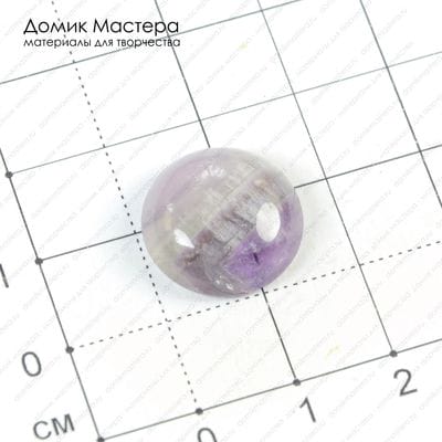 K-K-000761 - аметист, кабошон, 16х5мм