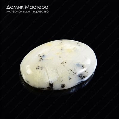 K-K-000686 - опал моховой, кабошон, 31х21х7мм