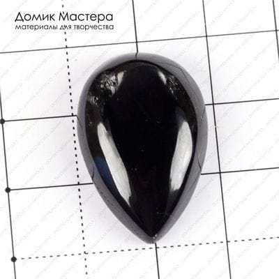 K-K-001558 - агат, тонирован, кабошон, натуральный камень, 28х19х6мм