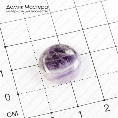 K-K-001011 - аметист, кабошон, 16х5мм