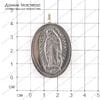 K-Kul-000219 - подвеска, гематин, 30х40мм