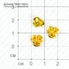 Dek-Met-000025 - декоративный элемент, алюминий, цвет золото, 8мм