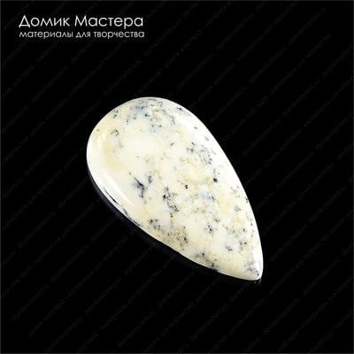 K-K-001115 - опал моховой, кабошон, Турция, 43х23х5 мм