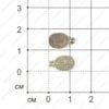 F-Pod-s-000124 - подвеска - beadbox - 12х8мм