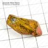 K-Kul-000730 - кристалл кварца, титановое напыление, подвеска, 30х14х9мм
