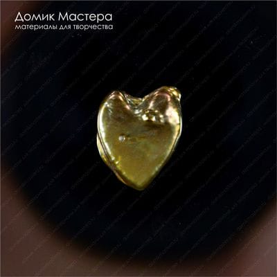 K-Bus-000718 - жемчуг барочный, бусина, 15х11х4мм