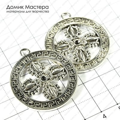 F-Pod-s-000222 - подвеска, 38х43мм