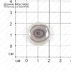 K-K-000929 - агат глазковый, кабошон, Африка, 22х5мм