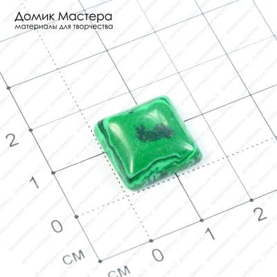K-K-000285 - кабошон, ювелирный пластик, 16х5мм