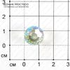 Bu-St-000075 - ограненное стекло, бусина, рондель, 14х11мм