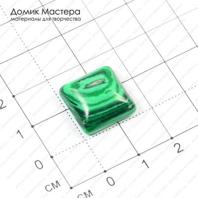 K-K-000347 - кабошон, ювелирный пластик, 15х5мм