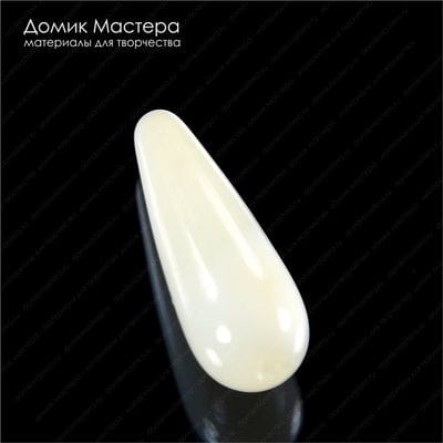 K-Bus-000696 - агат, бусина, 29х9мм