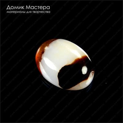 K-K-001084 - агат, кабошон, 16х12х6 мм