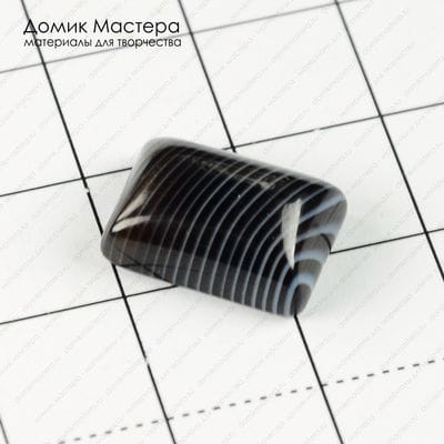 K-K-001406 - агат тонированный, кабошон, 15х10х6мм