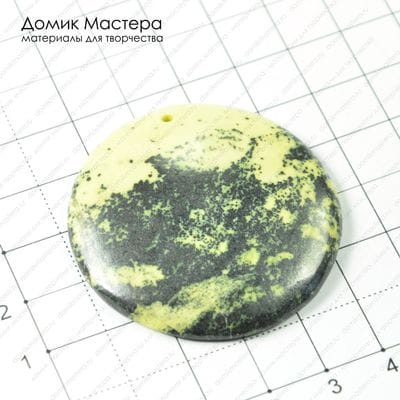 K-Kul-000238 - подвеска, ювелирный пластик, 46х7мм