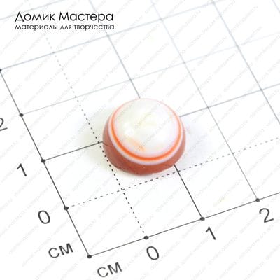 K-K-000612 - агат, "око", кабошон, 14х8мм