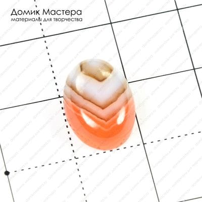 K-K-001083 - агат, кабошон, 14х10х5 мм