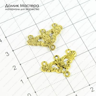 F-Kon-000097 - коннектор, под золото, 24х16мм