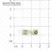 Bu-Met-000153 - бусина металлическая, 7х7мм