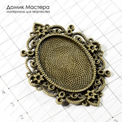F-Pod-b-000105 - подвеска с рамкой, 60х29мм, рамка 40х30мм