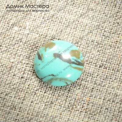 K-K-000164 - кабошон, ювелирный пластик, 19х6мм
