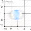 K-K-001216 - опалитовое стекло, кабошон, 16х5мм
