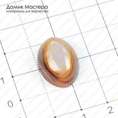 K-K-000777 - агат, кабошон, 20х15х9мм