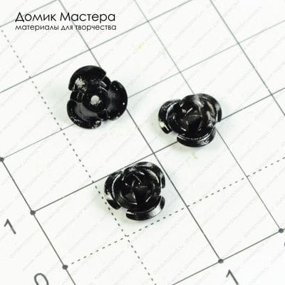 Dek-Met-000026 - декоративный элемент, 8мм, цвет черный, алюминий