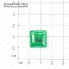 K-K-000285 - кабошон, ювелирный пластик, 16х5мм