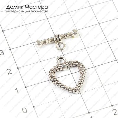 F-Zam-000045 - замочек-тогл, 19х16(20)мм