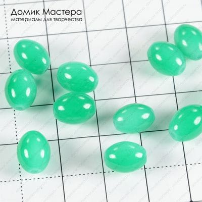 Bu-St-000099 - стекло, бусина, 11х8мм