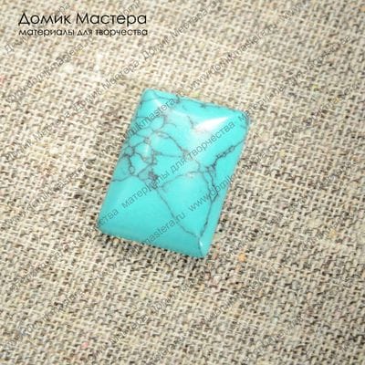 K-K-000162 - кабошон, ювелирный пластик, 24х17х6мм