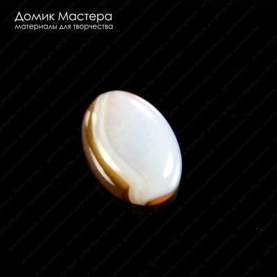 K-K-001160 - агат, кабошон, 15х10х5 мм