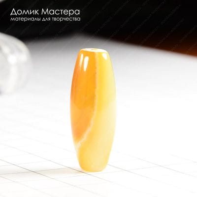 K-Bus-000656 - агат, бусина, 30х10 мм