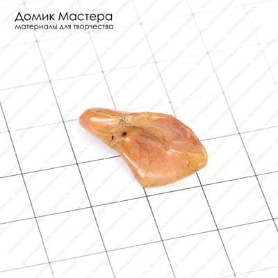 K-Bus-000546 - яшма, бусина, цветок, 26х13х7мм