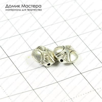 Bu-Met-000148 - бусина металлическая, 10мм