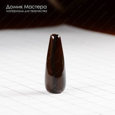 K-Bus-000617 - агат, бусина, тонирован, 29х10мм