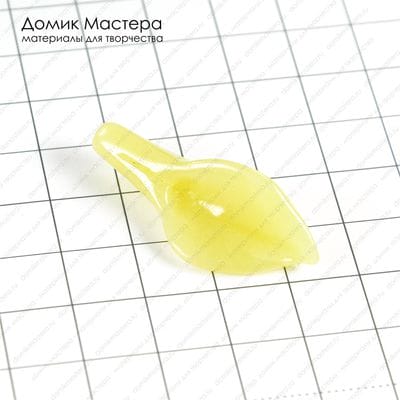 K-Bus-000648 - агат, бусина-цветок, 37х16 мм