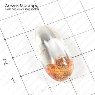 K-Kul-000292 - кварц с включениями,  "фантомный", 30х14х10мм
