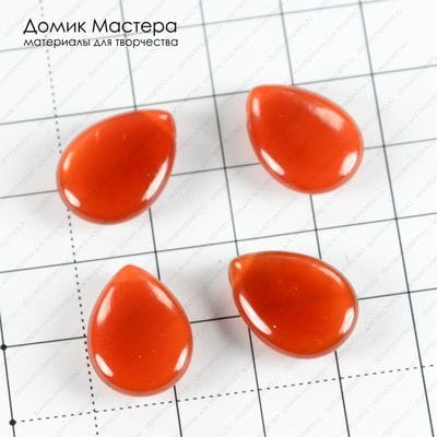 K-Kul-000626 - агат тонированный, подвеска, 18х14х6мм