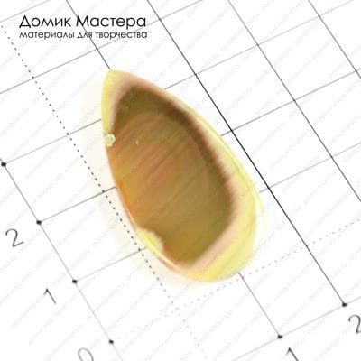 K-K-000847 - яшма, кабошон, Африка, 35х17,5х3мм
