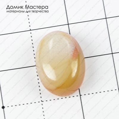 K-K-001410 - агат, кабошон, 18х13х6мм