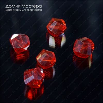 Bu-St-000092 - стекло, бусина, 8мм