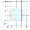 K-K-000846 - опалитовое стекло, кабошон, 25х18х6мм