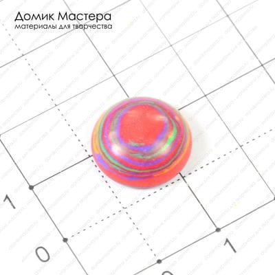 K-K-000511 - кабошон, ювелирный пластик, 15х5мм