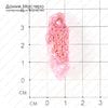 K-Kul-000508 - кристалл кварца с друзой, подвеска, титановое напыление, 38х14мм