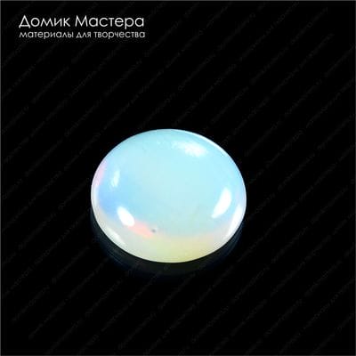 K-K-001264 - опалитовое стекло, кабошон, 16х5мм