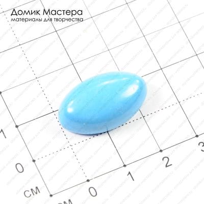 K-K-000360 - кабошон, ювелирный пластик, 24х14мм