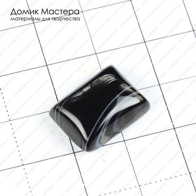 K-K-000776 - агат, кабошон, 17х12х6мм